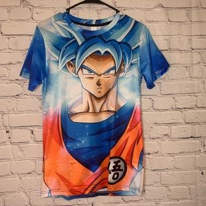 NWOT Dragon Ball Z shirt Goku Boys Sz L